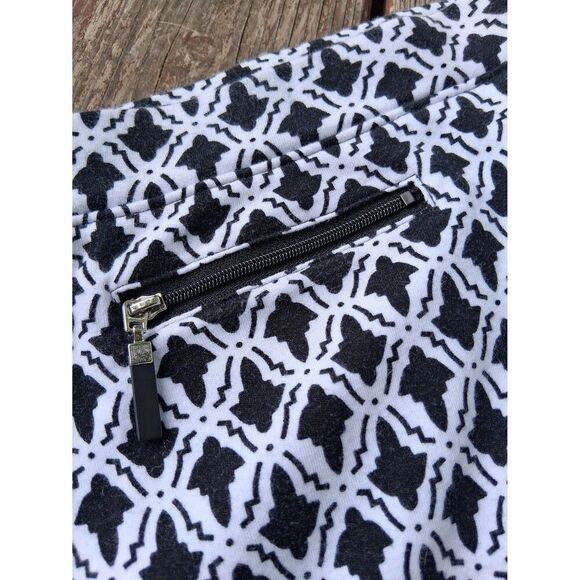 Black & White Tile Print XXL Jones New York Sport Skorts or Tankini Bottom - Picture 2 of 6